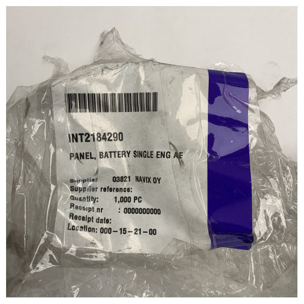 Marine Single Engine Control Panel with Battery Switch - 12V DC Boat Electrical System