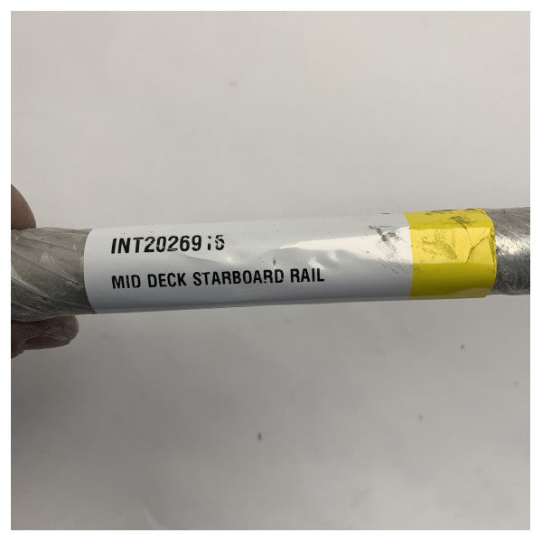 Quicksilver Mid Deck Stainless Steel Starboard Side Grab Rail - 2026916 