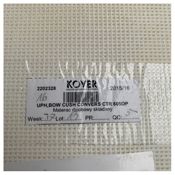 Poduszka konwersyjna Quicksilver 605 Activ Bow Sundeck Biała - 2202328 