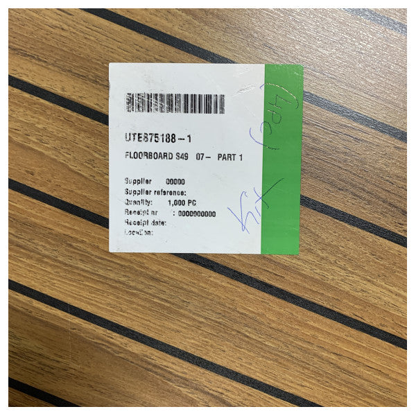 Uttern S49 Морський Тек Ламінована Кокпітна Підлога - 875188 