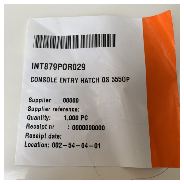 Cubierta de la entrada de la consola de GRP Quicksilver Activ 555 Pilothouse Blanca - 879POR029 