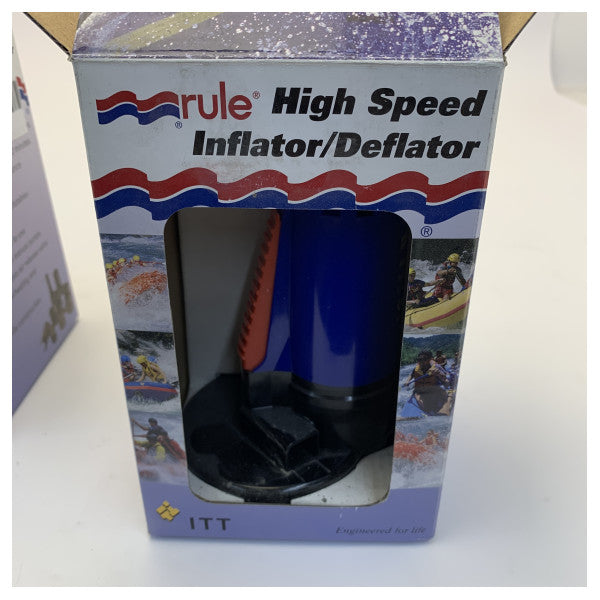 Jabsco Rule iD20 Pompe à air haute vitesse de gonflage et de dégonflage 12 V 