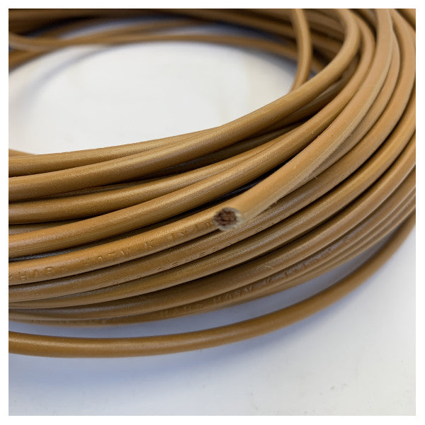 VODNIK H07V-K 4 MM2 MARRON Câble marin flexible 1 m 