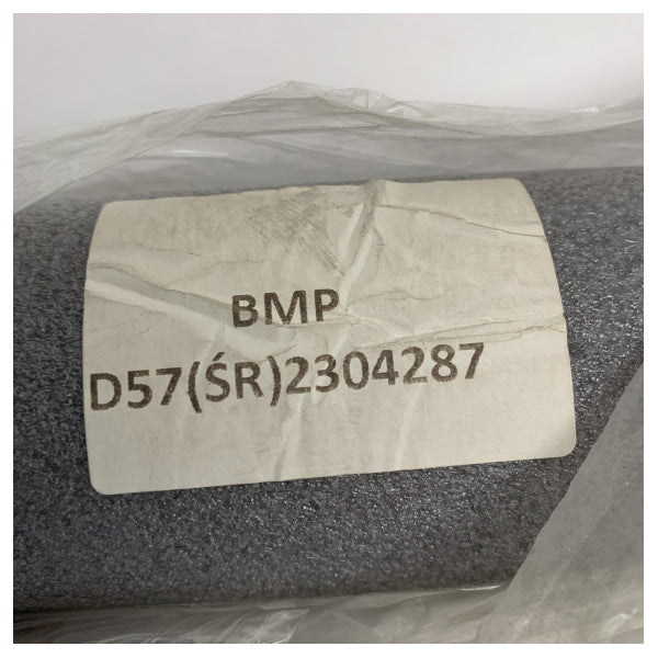 Quicksilver and Uttern Central Black Opening Windshield for D57 and Q595 - D57/595CRCTR