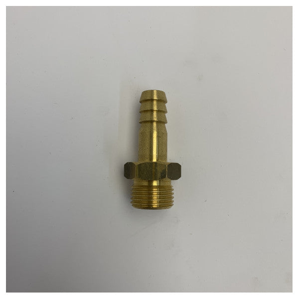 Messing slangehane til 1/2inch-14 NPT han-gevindskonnektor - Marine yachtbeslag 