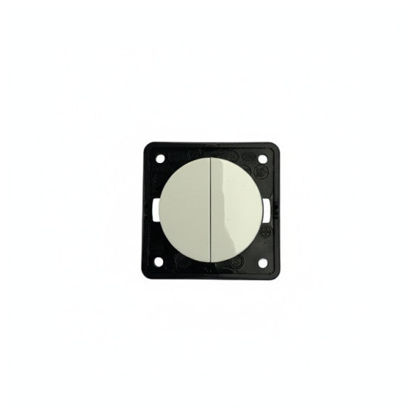 Berker Integro Double Switch 10A 250V - Componente elettrico modulare 936552509 