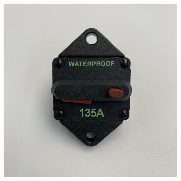 135A Marine automatsikring vandtæt 12V/24V DC tryk-for-at-nulstille - 2100962 