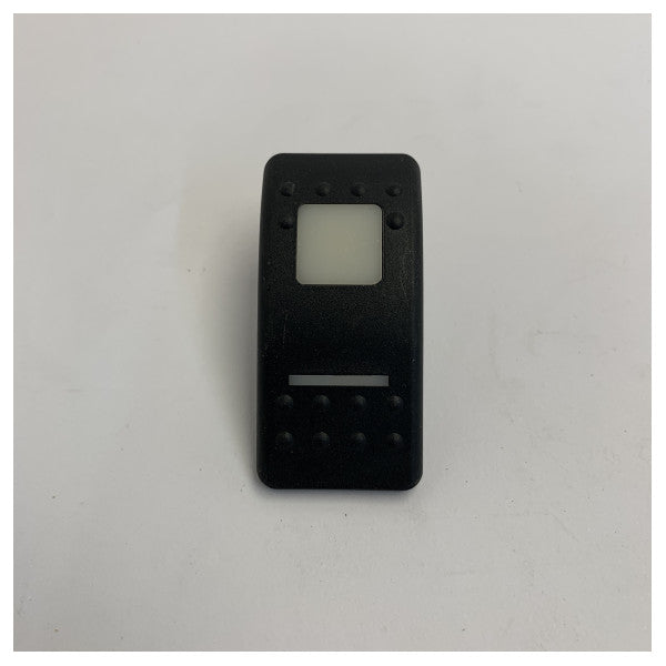 Marine Rocker Switch Cover with Illuminated Window - 14.193.13