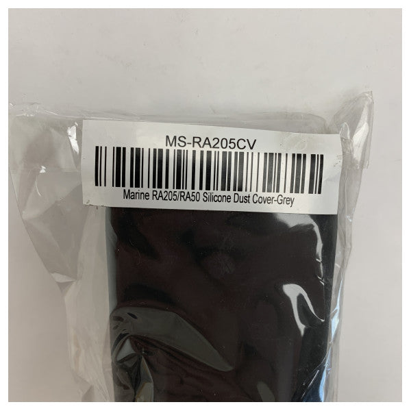 Fusion Gray Silicone Dust Cover for RA205 RA50 Marine Radios - MS-RA205CV 