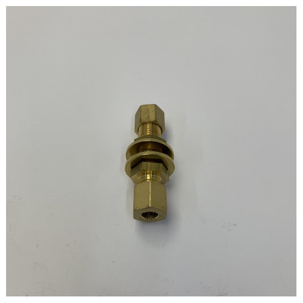 Straight Marine Hose Connector 8mm Tube Fitting for Fuel & Water Lines - 444335M