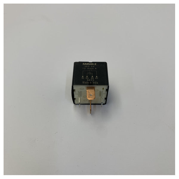 Mahle 12VDC 40A Relé de 4 pinos MR55 para sistemas elétricos marítimos e de iates 
