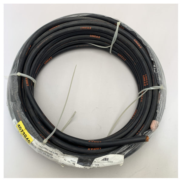 Nexans flexible battery kabel 35 mm2 - 25 meter black