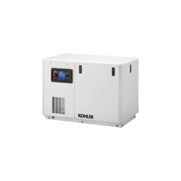Kohler 20.5 kVA 1500 RPM marine diesel generator 50 Hz 230V with soundshield