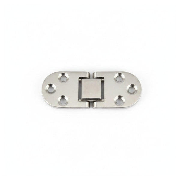 Polished Stainless Steel Flush Mount Marine Hinge - XM5768M 