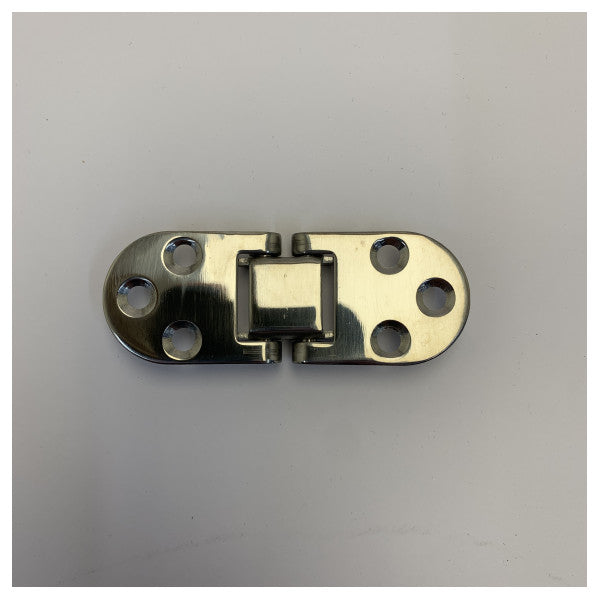 Polished Stainless Steel Flush Mount Marine Hinge - XM5768M 