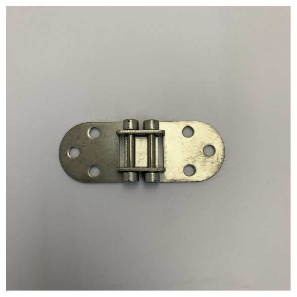 Polished Stainless Steel Flush Mount Marine Hinge - XM5768M 