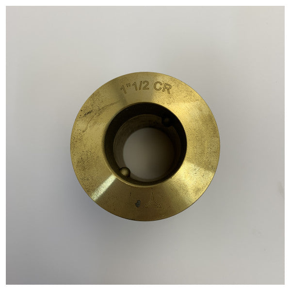 Maestrini 1 1/2-tomme slangestudsconnector 7053H forkrommet messing 
