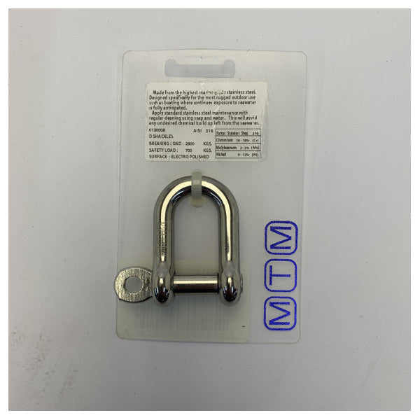 E210STD Yacht Hardware Load-Rated Marine Fitting 