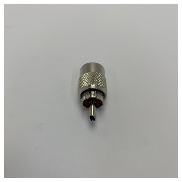 Talamex VHF-stik PL259/5 hanstik A6-104 til marineradioantenne 