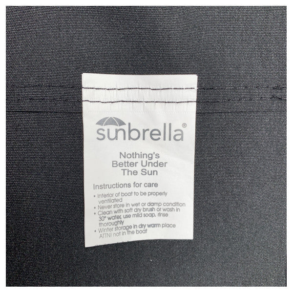 Quicksilver Activ 675 SunDeck Sunbrella Consolve Cover Black - VK_QS675SDCC! 