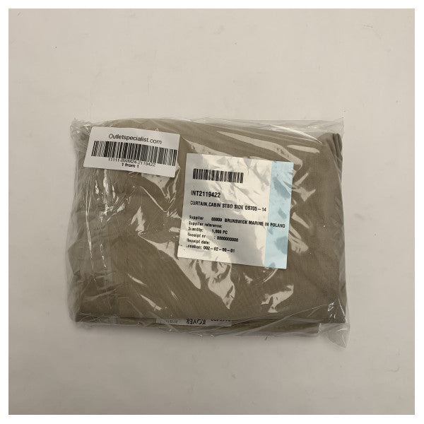 Quicksilver Activ 705 Starboard Side Cabin Curtain Beige - 2119422