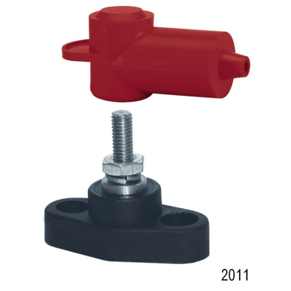 Blue Sea 2011 powerpost σύνδεσμος καλωδίου μπαταρίας RED