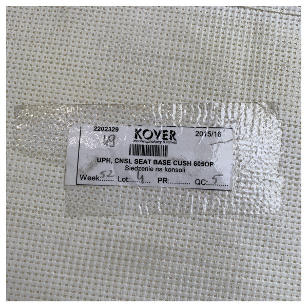 Base del cojín del asiento de consola Quicksilver 605 Open Gris - 2202329 