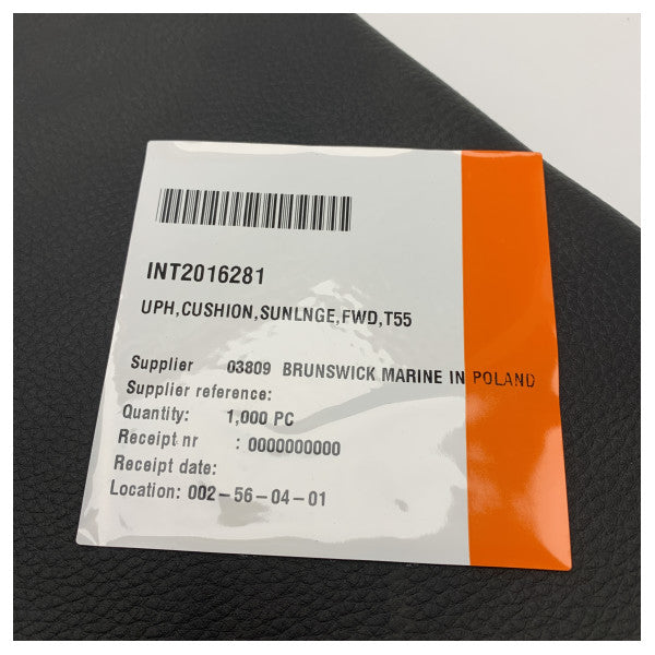 Uttern T55 Sunlounge Fordeck Insert Cushion Antracite - 2016281