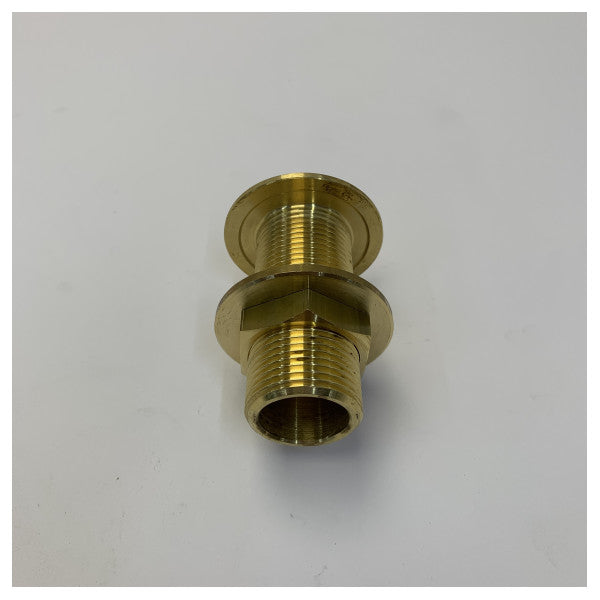 Maestrini 1inch CR Brass Hull Fitting 7053F - Corrosion Resistant