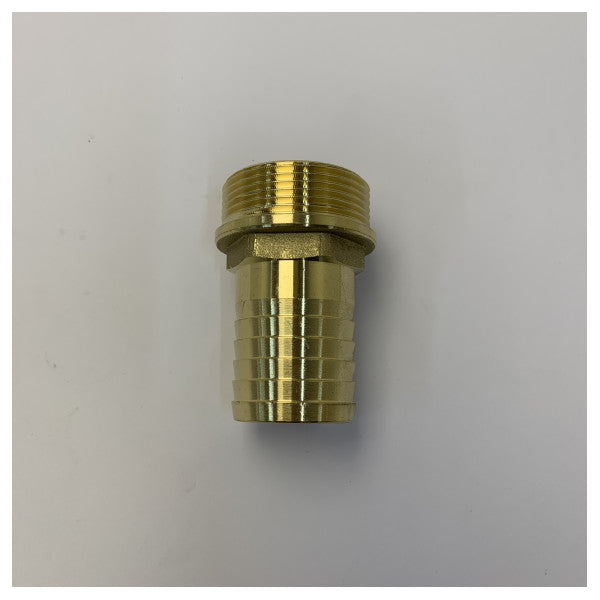Maestrini 1-1/2inch x 38mm slangestuds til han-gevind adapter - 7156H-38 