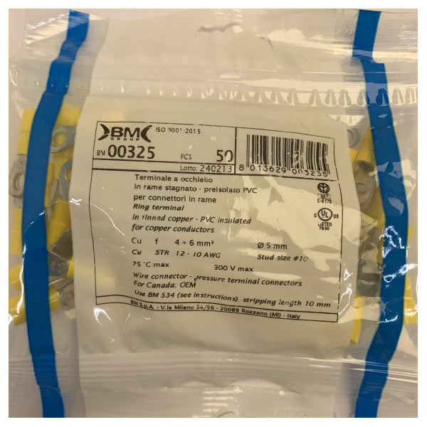 Kontakt Ozesni Izol 6 M5 Ringenkabelschuh 