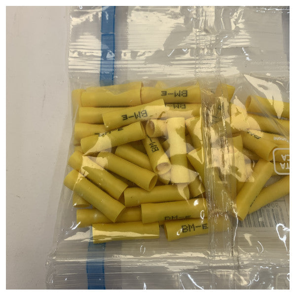 Insulated Electrical Connector 6/15 Yellow - Wire Crimp Terminal 50pcs 