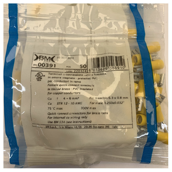 Marine Electrical Connector 4-6mm F 6/6,6 RU - 540470M 50pcs