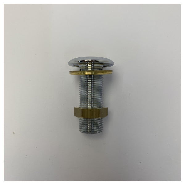 Maestrini 1/2 Inch Konnettur tal-Korda tal-Manka tal-Ottone miksija bil-Kromju - C0051D 