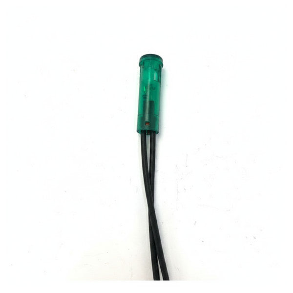 Marin elektrisk indikatorsignallampa 230V Grön - panelmontering - 540369M 