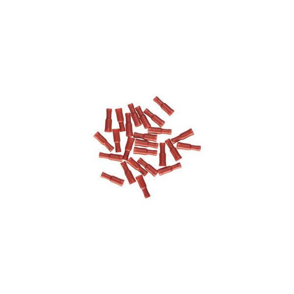 Conector eléctrico hembra cilíndrico 1,5 mm rojo 1,5/4 RD 100 piezas 