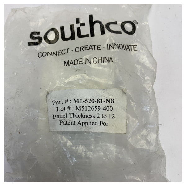 Southco M1-520-81-NB Strike Keeper for Yacht Latches 2-12mm Panel Thickness