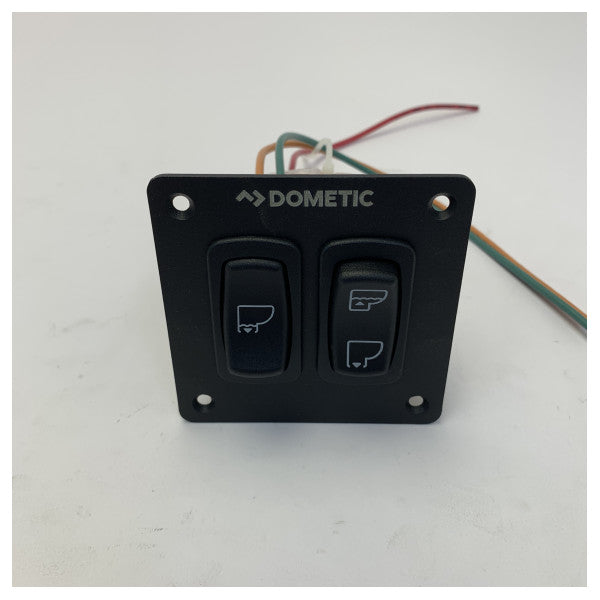 Dometic 12V Dual Flush Marine Toilet Switch Panel - Freshwater - 700340098