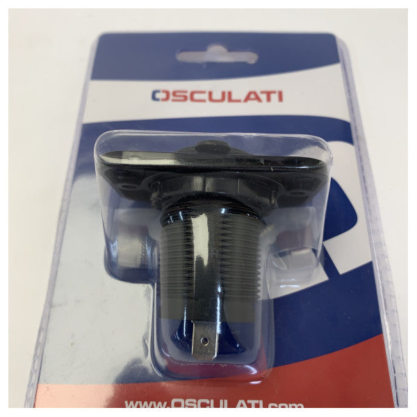Osculati Dual USB Charger Socket 14.516.05 Flush Mount Marine Yacht 12/24V