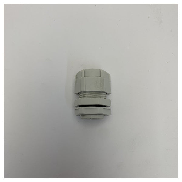 M25 x 1.5 Metric Cable Gland 13-18mm - Grey Marine Electrical Wire Entry Seal