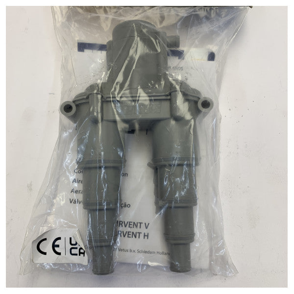 Conector de ventilação marítima em Y Vetus cinzento - 443210M 