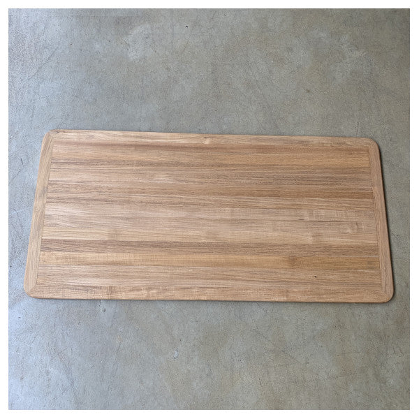 Teak cockpit table top size 135 x 67 cm for Quicksilver 755 and Uttern C77 