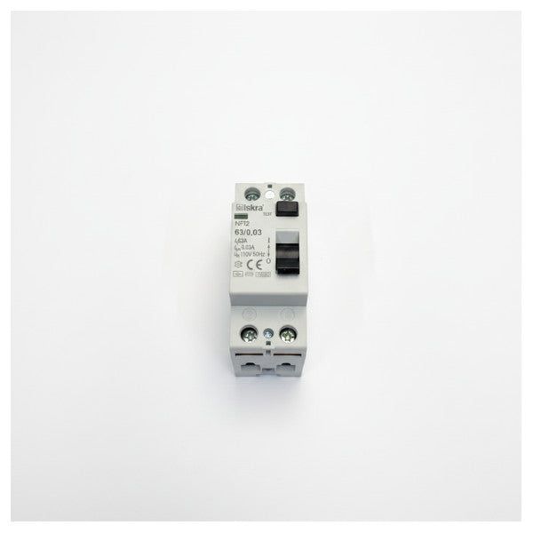 Iskra Marine RCD Disjuntor Elétrico - 63A Dispositivo Diferencial Residual 
