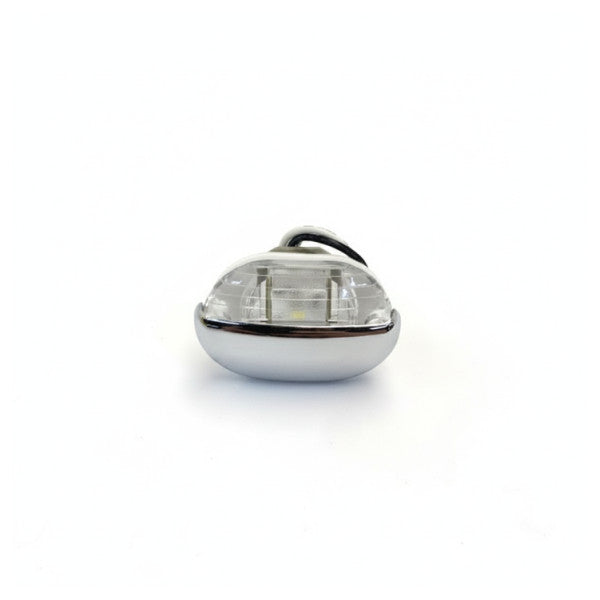 Hella Marine LED trinflampe med kromfinish 958.126-007 