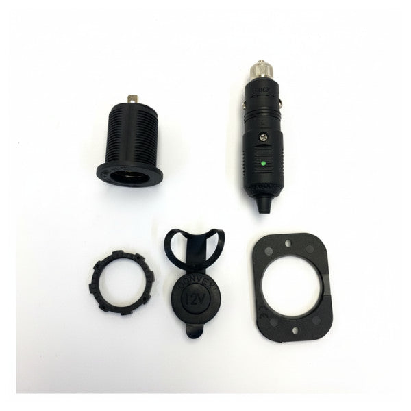 Osculati 12V DC Marine-Stromanschlussbuchse mit Schutzkappe - 14.517.00 