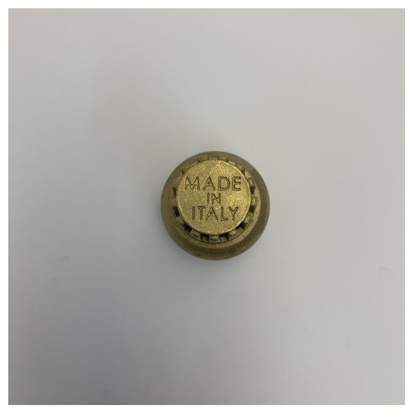 Válvula de pie de latón Maestrini con clapeta antirretorno 5605F 