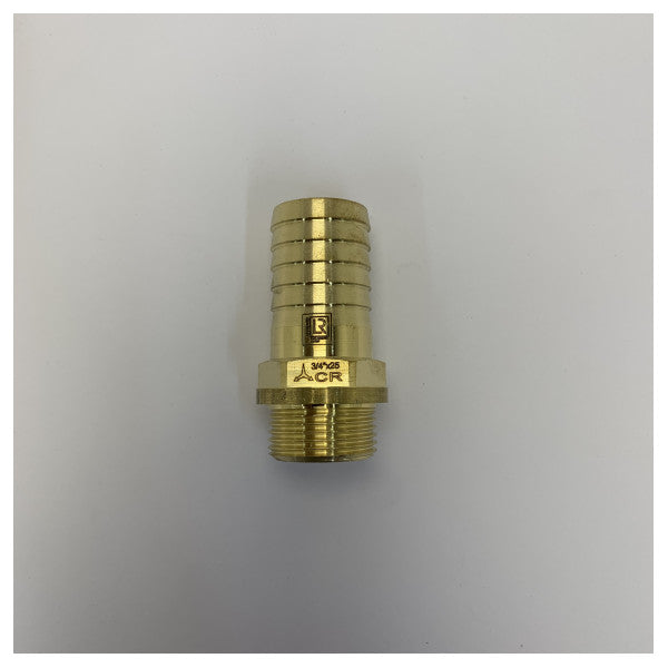 Maestrini CR Brass Hose Tail Fitting 3/4inch x 25mm - Yacht Plumbing - 7156E 