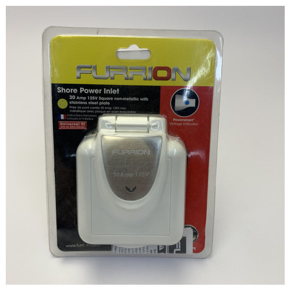 Furrion 30 Amp 125V marint landstrømsindtag - ELC1-30AMP-125V 