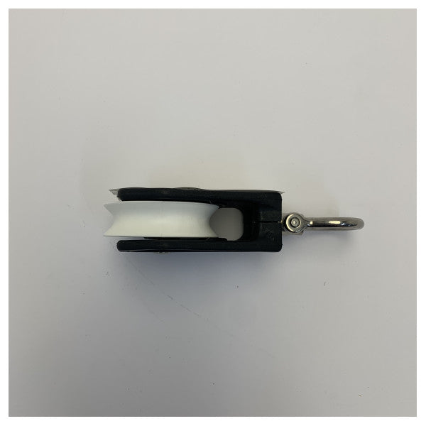 Rutgerson 60mm Einzelblock mit Edelstahl-Schäkel - Yachtbeschläge 