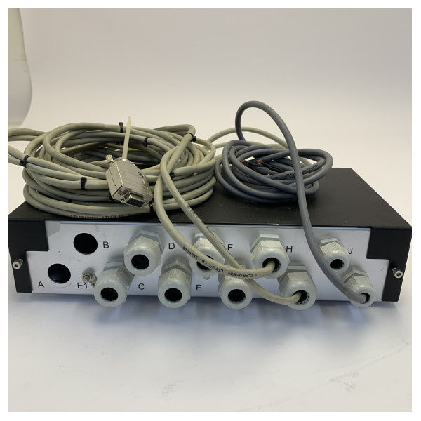 Unidad de interfaz de electrónica marina VDL 6040-30-10 con cables D-Sub 